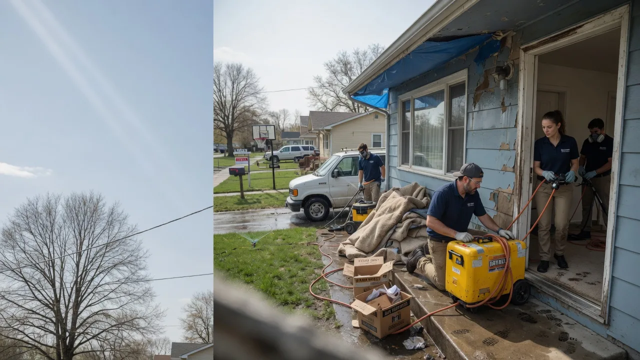 Basement Flood Cleanup in Churchton, MD near me